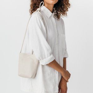 Baggu Soft Crossbody Purse in Stone